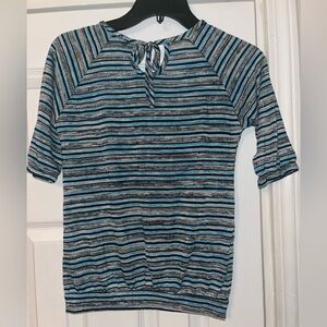 One Step Up, Girls Stripe Top, Size L (14-16)